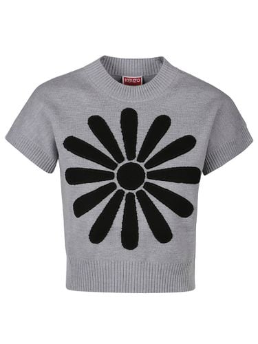 Marguerite Placed Short Sleeve Sweater - Kenzo - Modalova