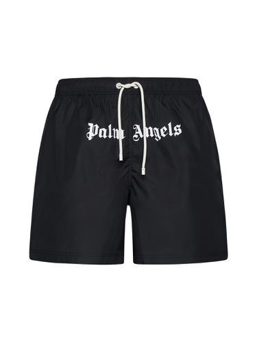 Palm Angels Classic Logo Swimshorts - Palm Angels - Modalova