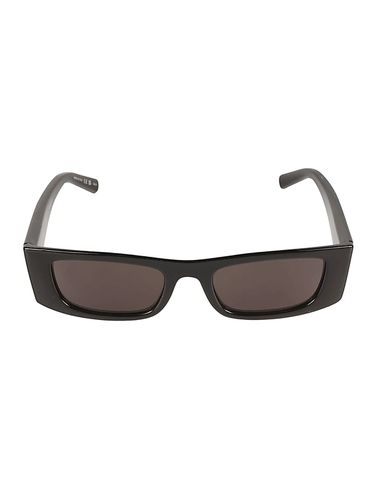 Rectangular Frame Logo Sunglasses - Saint Laurent Eyewear - Modalova