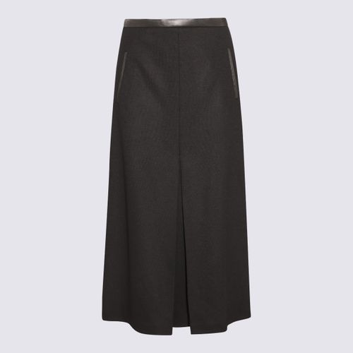 Wool Blend Skirt - Saint Laurent - Modalova