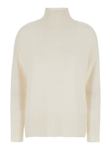 High Neck Sweater In Cashmere Woman - Allude - Modalova