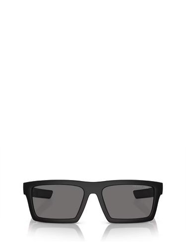 Ps 02zsu Matte Black Sunglasses - Prada Linea Rossa - Modalova