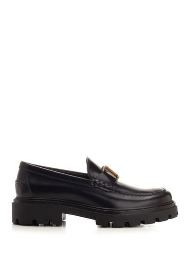 Tod's Brushed Leather Loafer - Tod's - Modalova