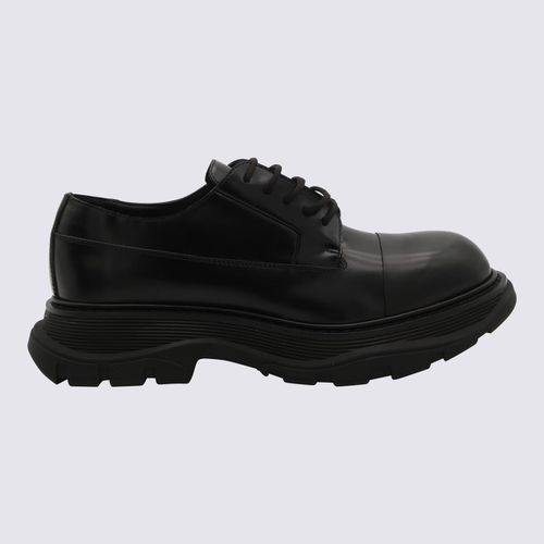 Leather Tread Derby Shoes - Alexander McQueen - Modalova
