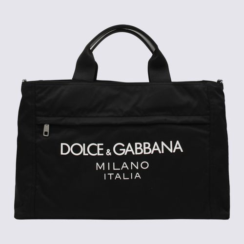 Nylon Logo Tote Bag - Dolce & Gabbana - Modalova