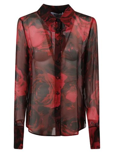 Floral Semi See-through Shirt - Blugirl - Modalova