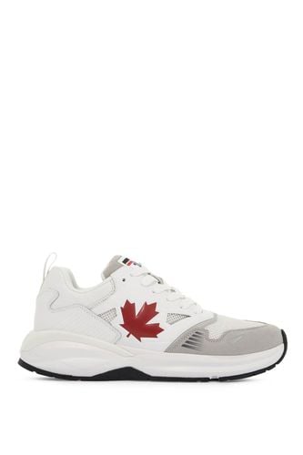 Dash Maple Leaf Quilted Sneakers - Dsquared2 - Modalova