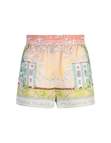 Casablanca Vase Linen Shorts - Casablanca - Modalova