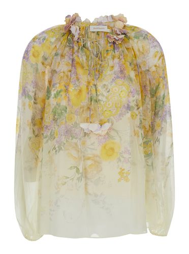 Blouse With Floral Print In Viscose Woman - Zimmermann - Modalova