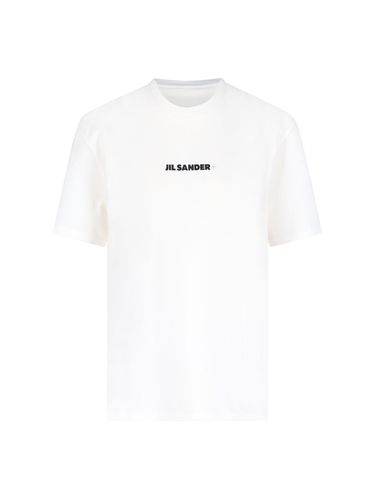 Jil Sander Logo T-shirt - Jil Sander - Modalova