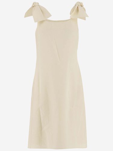 Chloé Linen Dress With Bows - Chloé - Modalova