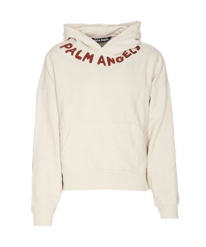 Palm Angels Seasonal Logo Hoodie - Palm Angels - Modalova