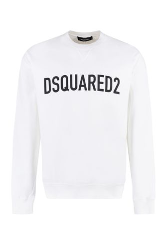 Cotton Crew-neck Sweatshirt - Dsquared2 - Modalova