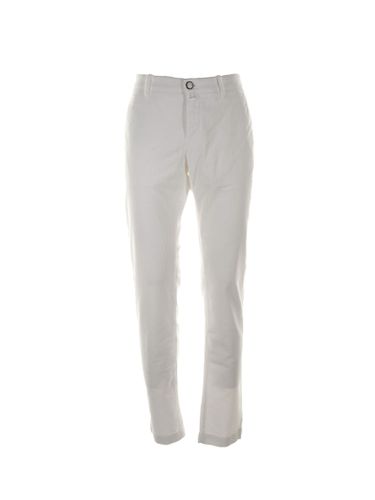 Jacob Cohen White Trousers - Jacob Cohen - Modalova