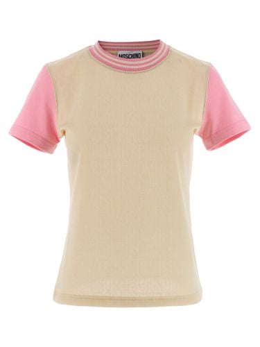 Cotton Blend T-shirt - Moschino - Modalova