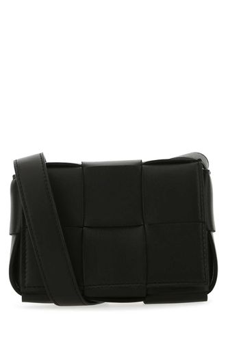 Black Nappa Leather Candy Cassette Crossbody Bag - Bottega Veneta - Modalova