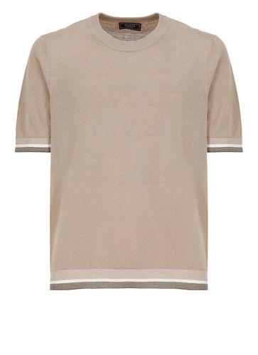 Peserico Linen And Cotton T-shirt - Peserico - Modalova