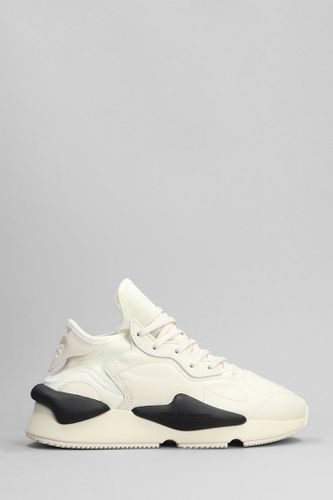 Y-3 Kaiwa Sneakers In Beige Leather - Y-3 - Modalova