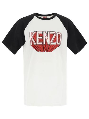 Kenzo Raglan 3d T-shirt - Kenzo - Modalova