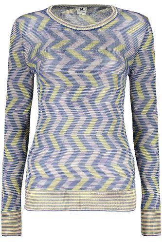 Long Sleeve Crew-neck Sweater - M Missoni - Modalova