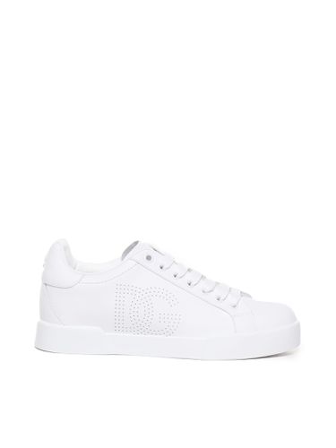 Portofino Sneakers In Calfskin - Dolce & Gabbana - Modalova