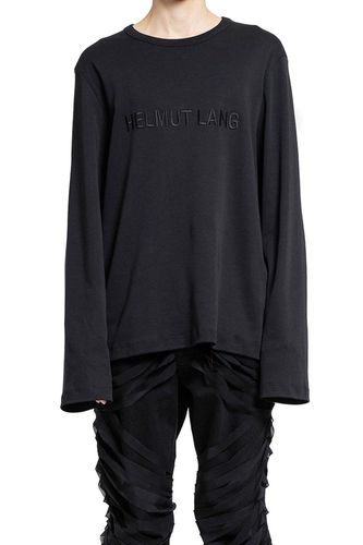 Logo-embroidered Long-sleeved T-shirt - Helmut Lang - Modalova