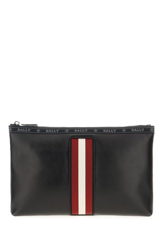 Bally Black Leather Hartland Pouch - Bally - Modalova