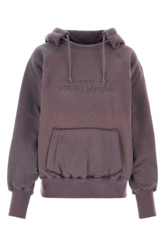 Purple Cotton Sweatshirt - Maison Margiela - Modalova