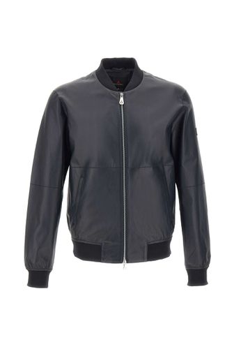 Fans Leather Acc Biker Jacket - Peuterey - Modalova