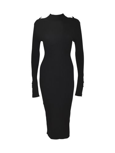 Dondup Ribbed Long Dress - Dondup - Modalova