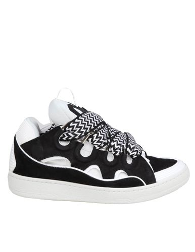 Curb Sneakers Curb Leather And Suede Sneakers With Multicolor Lace - Lanvin - Modalova