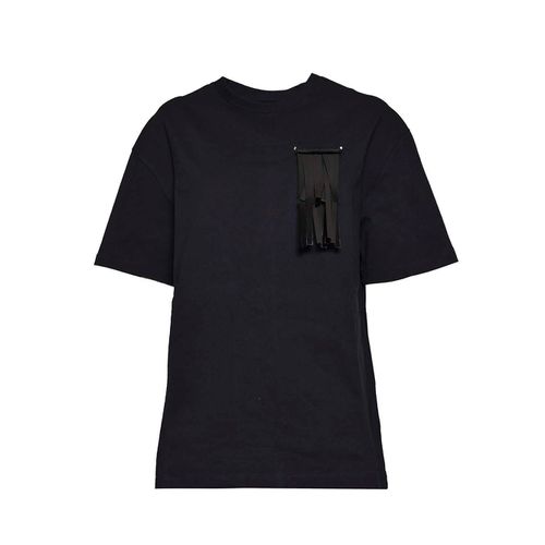 Fringed-brooch Drop Shoulder T-shirt - Jil Sander - Modalova