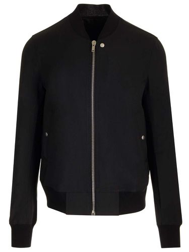 Long Sleeved Zipped Bomber Jacket - Rick Owens - Modalova