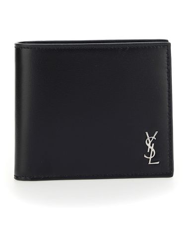 Saint Laurent Metal Logo Ysl Wallet - Saint Laurent - Modalova