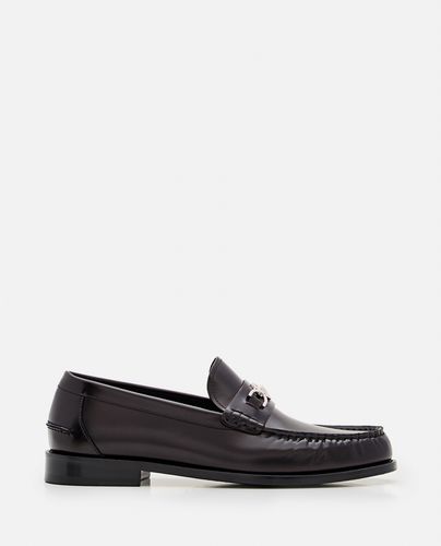 Versace Calf Leather Loafer - Versace - Modalova