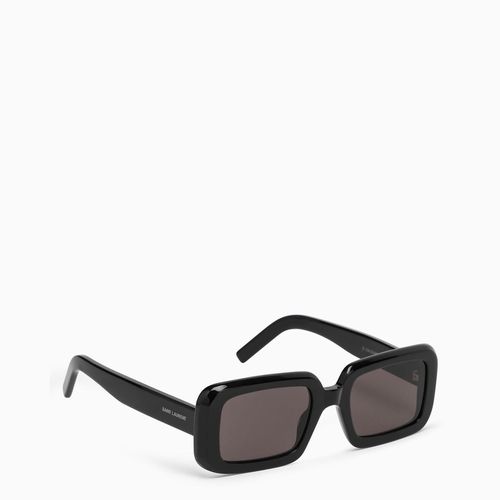 Sunglasses With Logo Lettering - Saint Laurent Eyewear - Modalova