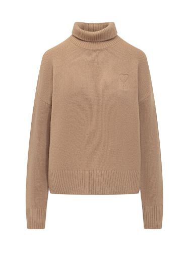 Embossed Adc Sweater - Ami Alexandre Mattiussi - Modalova