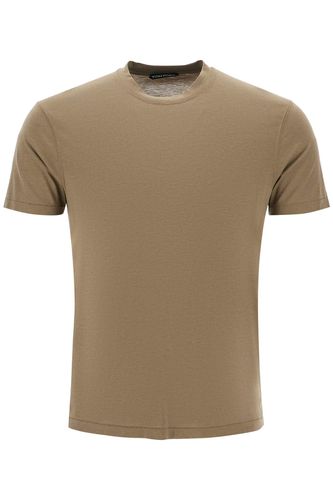 Cottono And Lyocell T-shirt - Tom Ford - Modalova