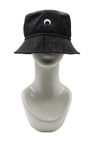 Logo Embroidery Bucket Hat - Marine Serre - Modalova