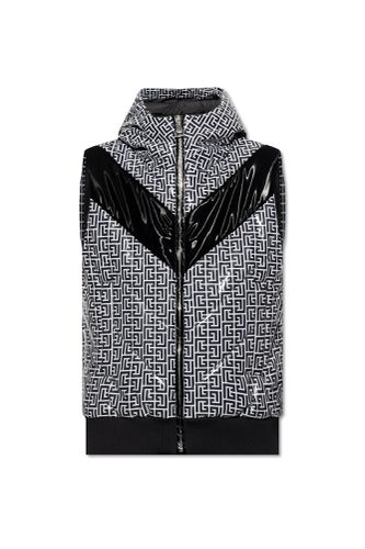 Balmain Vest With Monogram - Balmain - Modalova