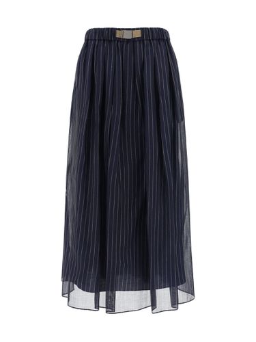 Brunello Cucinelli Long Skirt - Brunello Cucinelli - Modalova