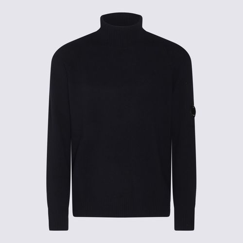 C. P. Company Black Wool Knitwear - C.P. Company - Modalova