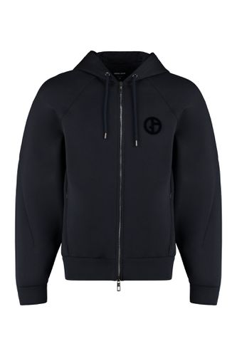 Giorgio Armani Full Zip Hoodie - Giorgio Armani - Modalova