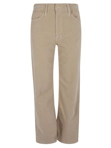 Mother Straight Buttoned Trousers - Mother - Modalova