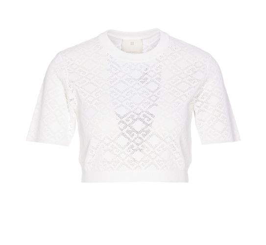 Givenchy Cropped Monogram Top - Givenchy - Modalova