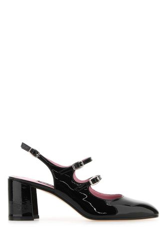 Carel Black Leather Banana Pumps - Carel - Modalova