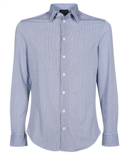 Long Sleeve Cotton Shirt - Emporio Armani - Modalova