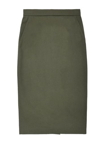 High Waist Zip Detailed Skirt - Max Mara - Modalova