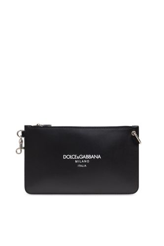 Leather Shoulder Bag - Dolce & Gabbana - Modalova