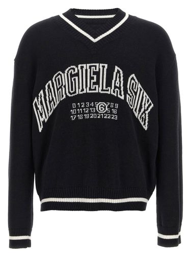 MM6 Maison Margiela Logo Sweater - MM6 Maison Margiela - Modalova